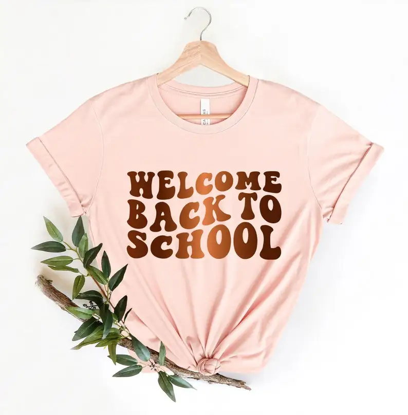 

Welcome Back To School Shirt | First Day of School Shirt, Back To School Shirt Teacher Shirt First Grade Shirts shirts for women