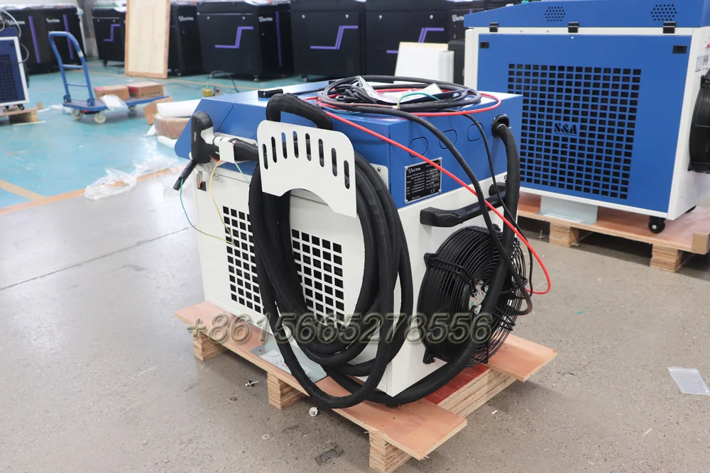 JPT Laser 4 в 1 сварочный и режущий очиститель металла аппарат мини-волоконный