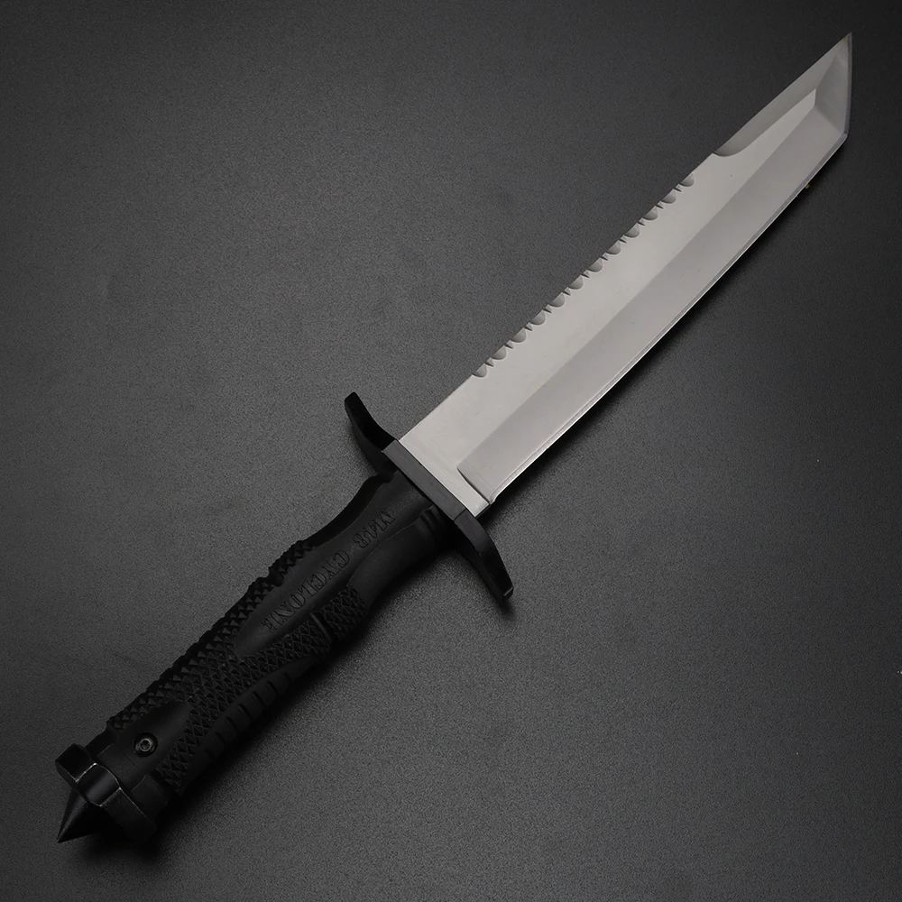 Наружный прямой нож с фиксированным лезвием