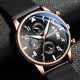 Fashion Sport Chronograph Mens Watches Top Brand Luxury Full Stainless Steel Quartz Watch Waterproof Clock Men Relogio Masculino Other Image