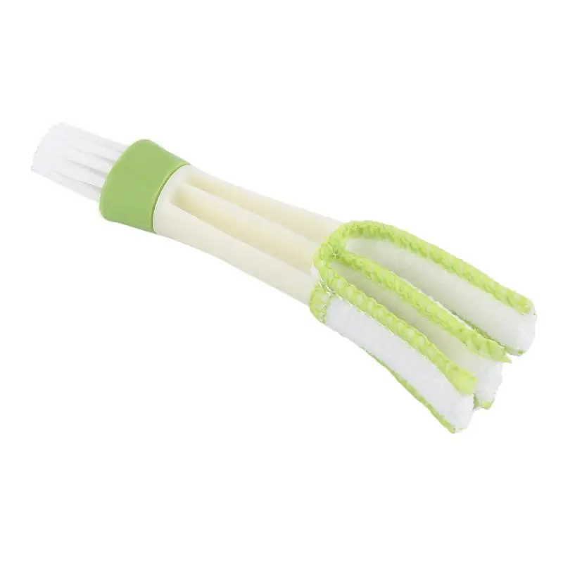 

Durable 2 In 1 Double Slider Car Air-conditioner Outlet Cleaning Tool Outlet Window Cleaning Multi-purpose Brush Car Accessories