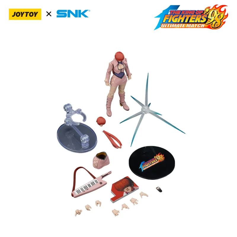 Фото Предзаказ: Коллекционная фигурка JOYTOY SNK KOF '98 UM Orochi Team: Shermie JT04056, масштаб 1:18, модель аниме-персонажа №5