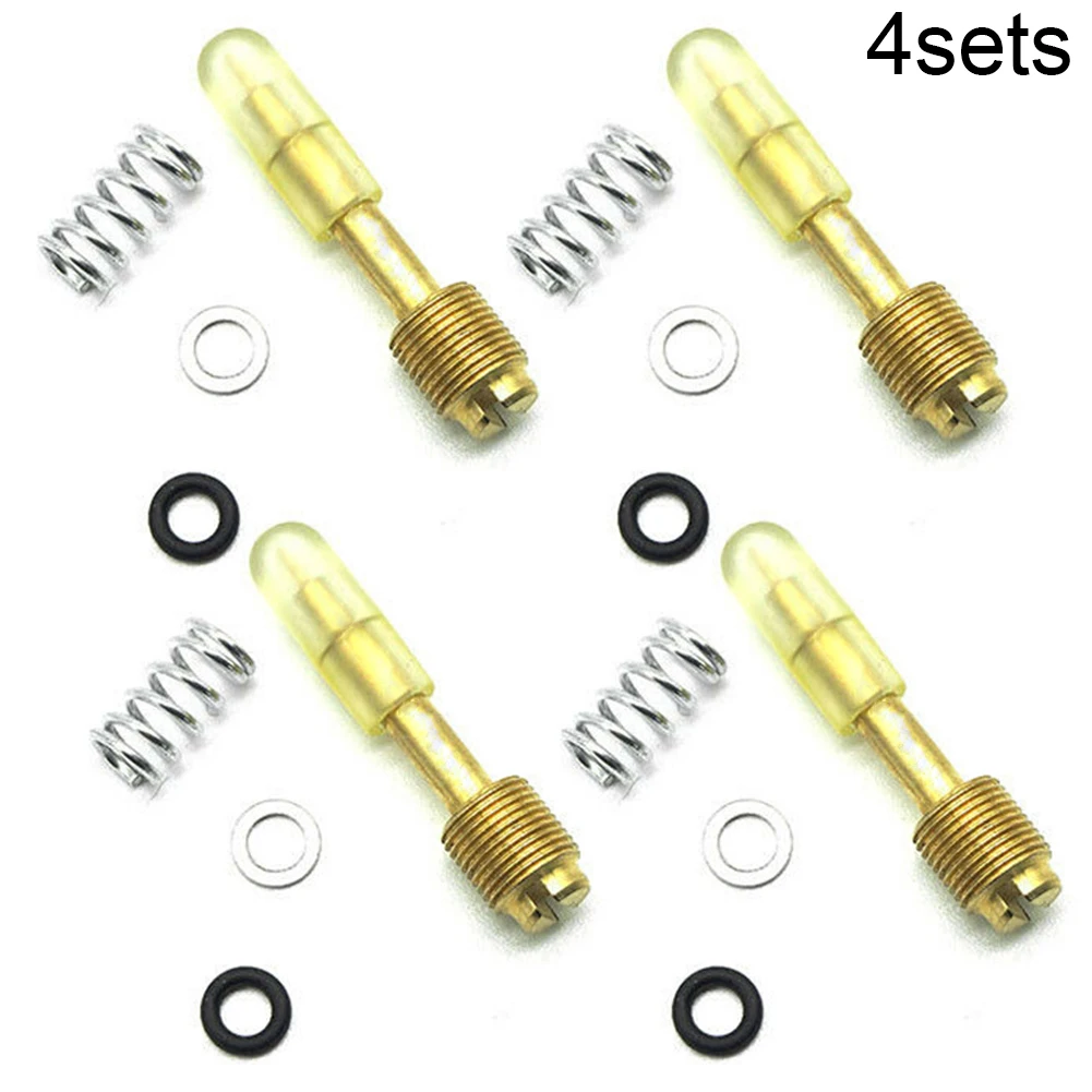 

New Practical Quality Useful Durable Carburetor Repair Kit Motorcycle 4Set Accessories Air Mixture Replacement