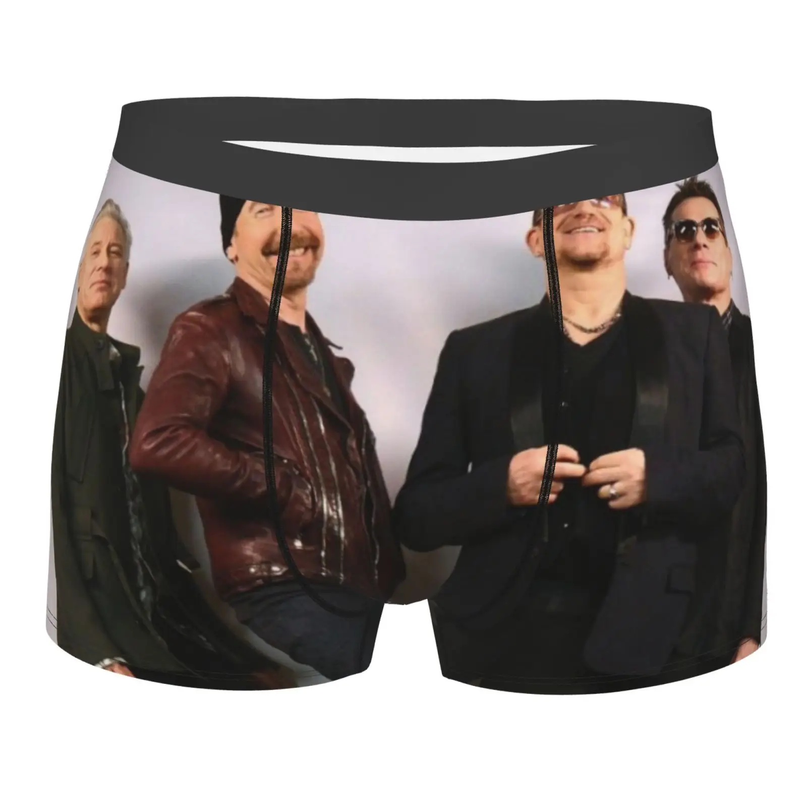 

U2 3472 Underwear Men With Support Pouch Boxer For Men Men Underwear Sexy Set Men Polyester Men Underpants Panties And Panties
