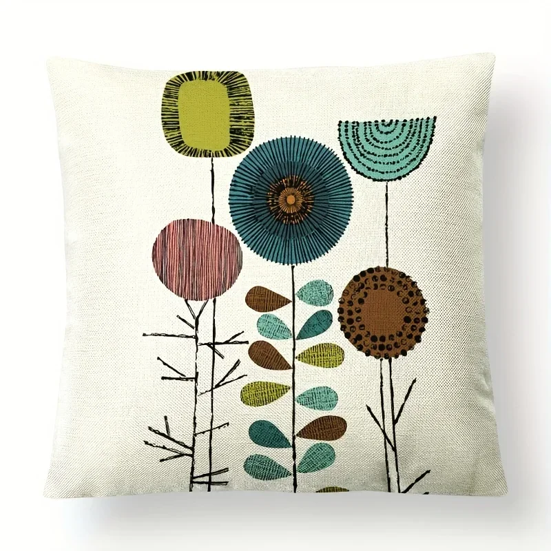 1 шт. наволочка для подушки в скандинавском стиле с геометрическим рисунком