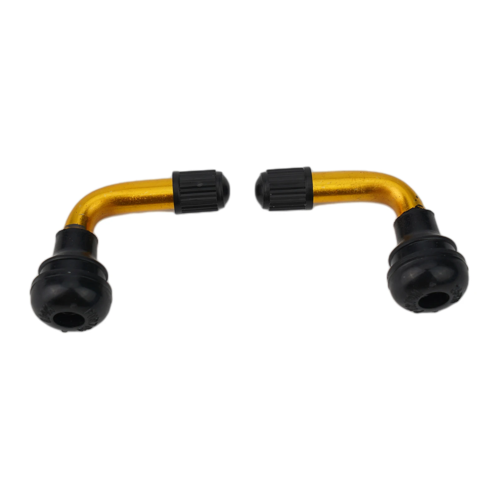 2x резиновые латунные угловые стержни клапанов бескамерные шины электрический