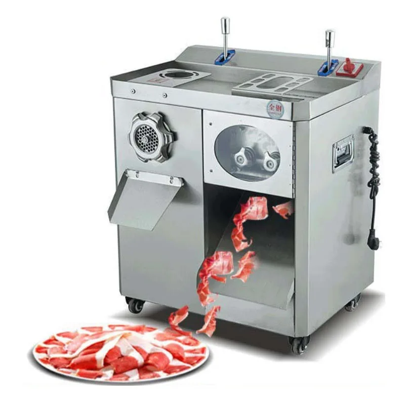 

Meat Slicer Machine Blade Electric Food Shred Sausage Grinder Home Commercial Deli Cheese Beef Mutton Turkey Cutter