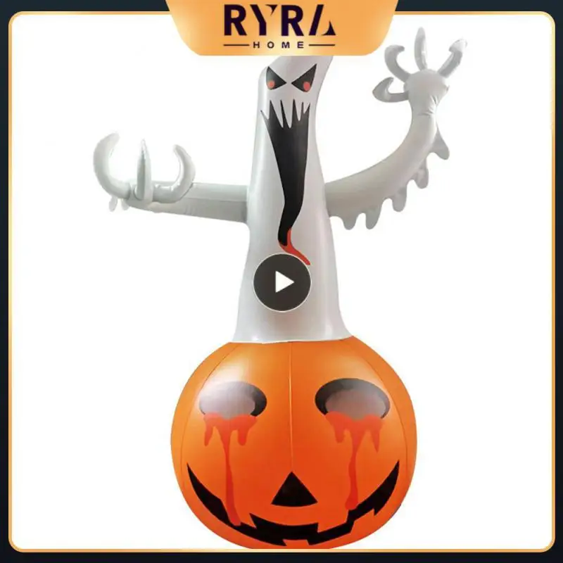 

2/3/5PCS Eco-friendly Material Party Decor Light Convenient Luminous Pumpkin Lamp Remote Control Outdoor Inflatable Light Ball