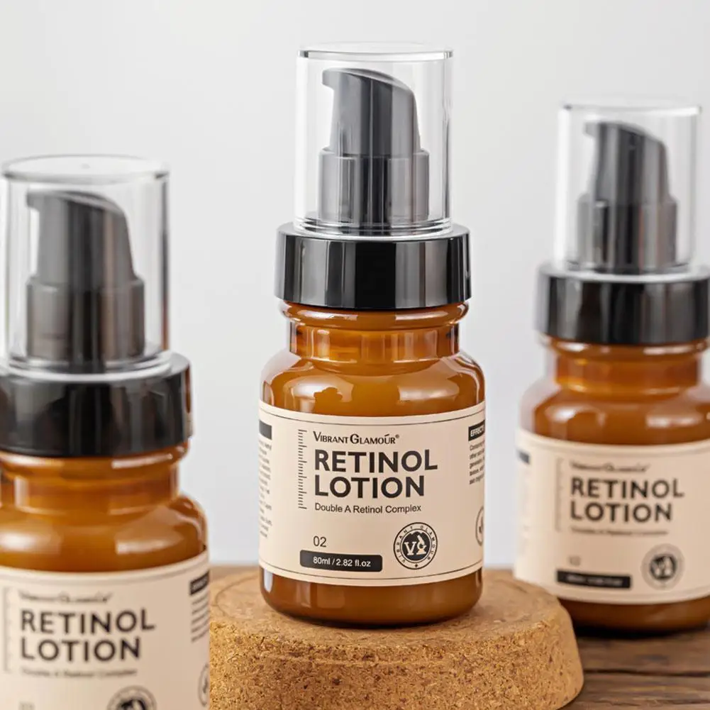 

VIBRANT GLAMOUR Retinol Face Serum Moisturizing Whitening Firming Fade Fine Lines Anti-wrinkle Anti-aging Essence Skin Care New