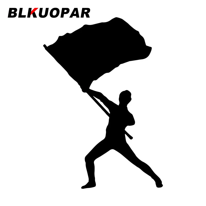 

BLKUOPAR цветной защитный стикер с флагом для автомобиля виниловая креативная Водонепроницаемая наклейка для окклюзии царапины для украшения ...