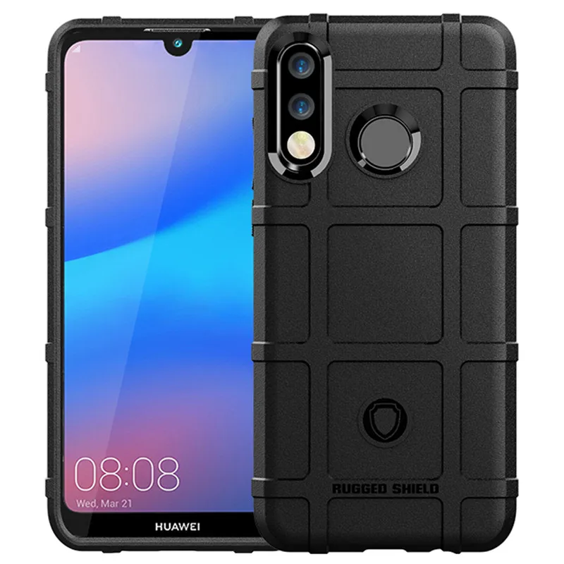 

Anti-slip Military Protection Shield Cases for Nova 4e Shockproof Soft Silicone Case for Huawei nova 4e Armor Heavy Phone Cover