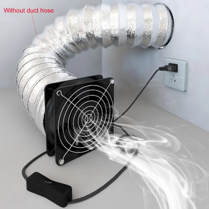 

AC220-240V Toilet Powerful Mute Exhaust Fan Household Wall Ventilation Fan 2600R