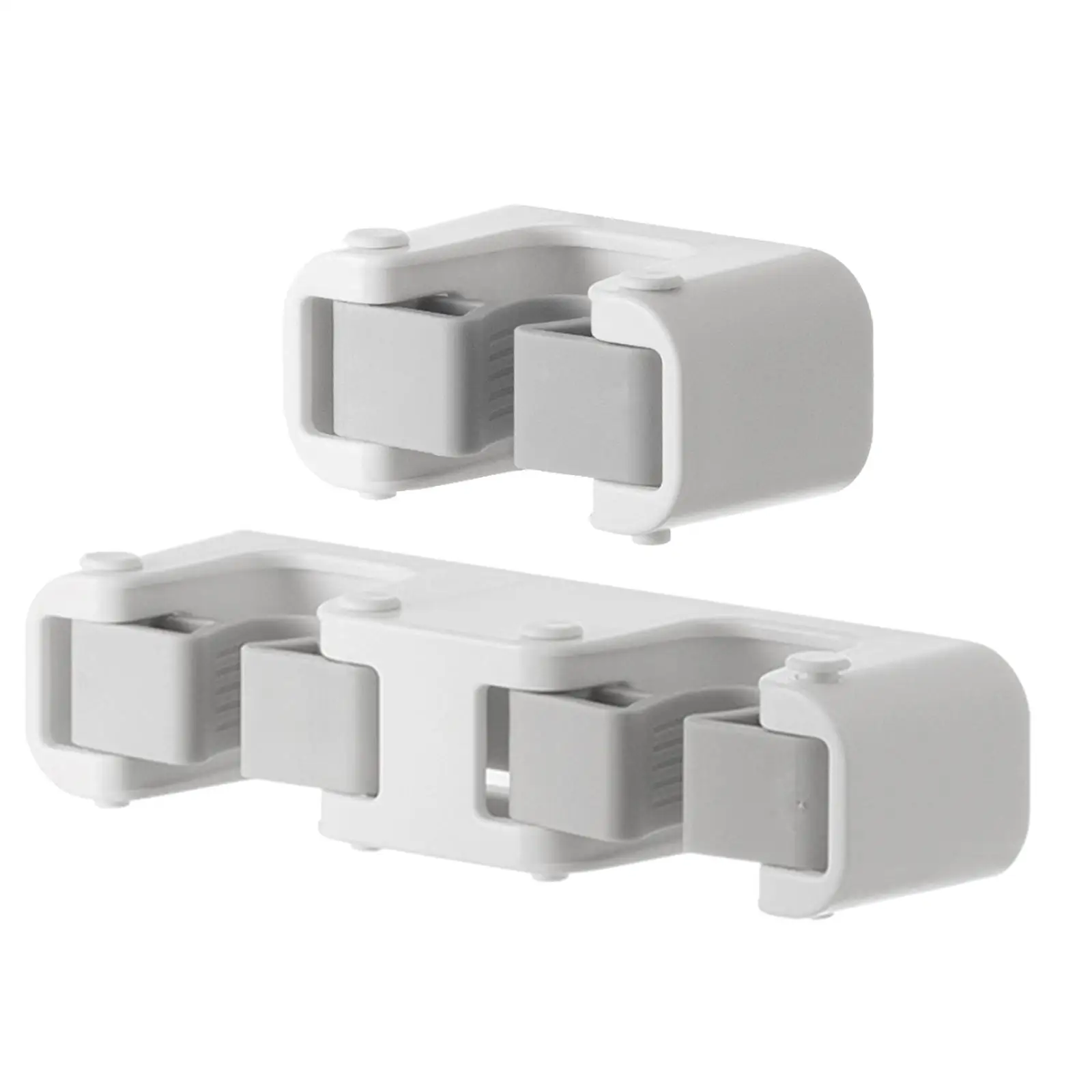 

Wall Mounted Holder Broom Gripper Holds for Laundry Room Garden Garage