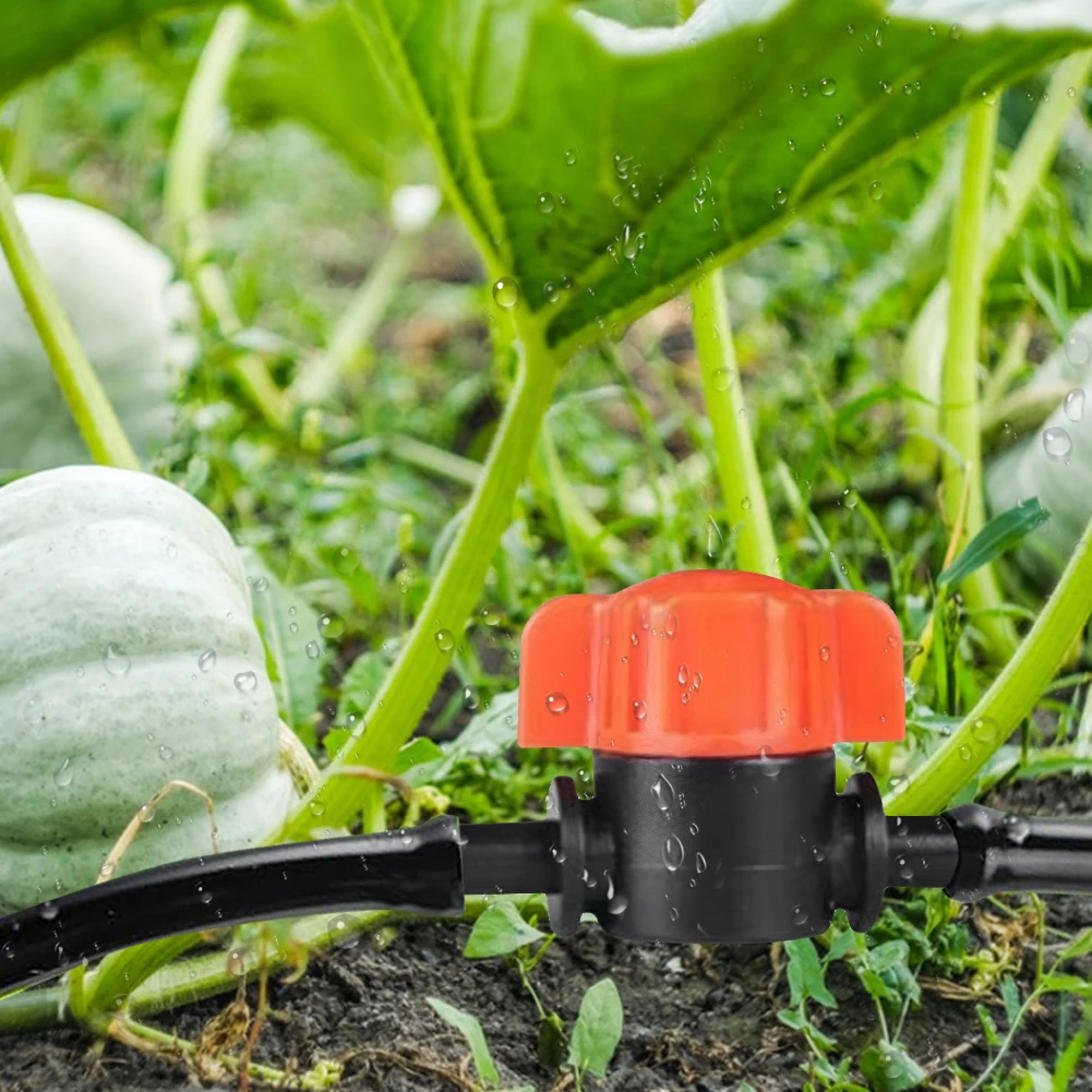 50 шт. режущий клапан для капельного орошения 1/4 дюйма