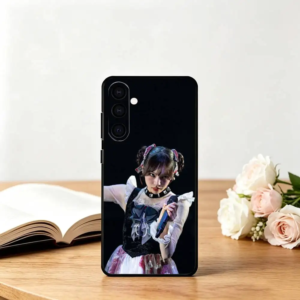 Фото Чехол для телефона Phantom S-Siita Otomodachi, черный, силиконовый, мягкий, для Samsung Galaxy A73, A72, A71, A70, A53, A52, A51 №5
