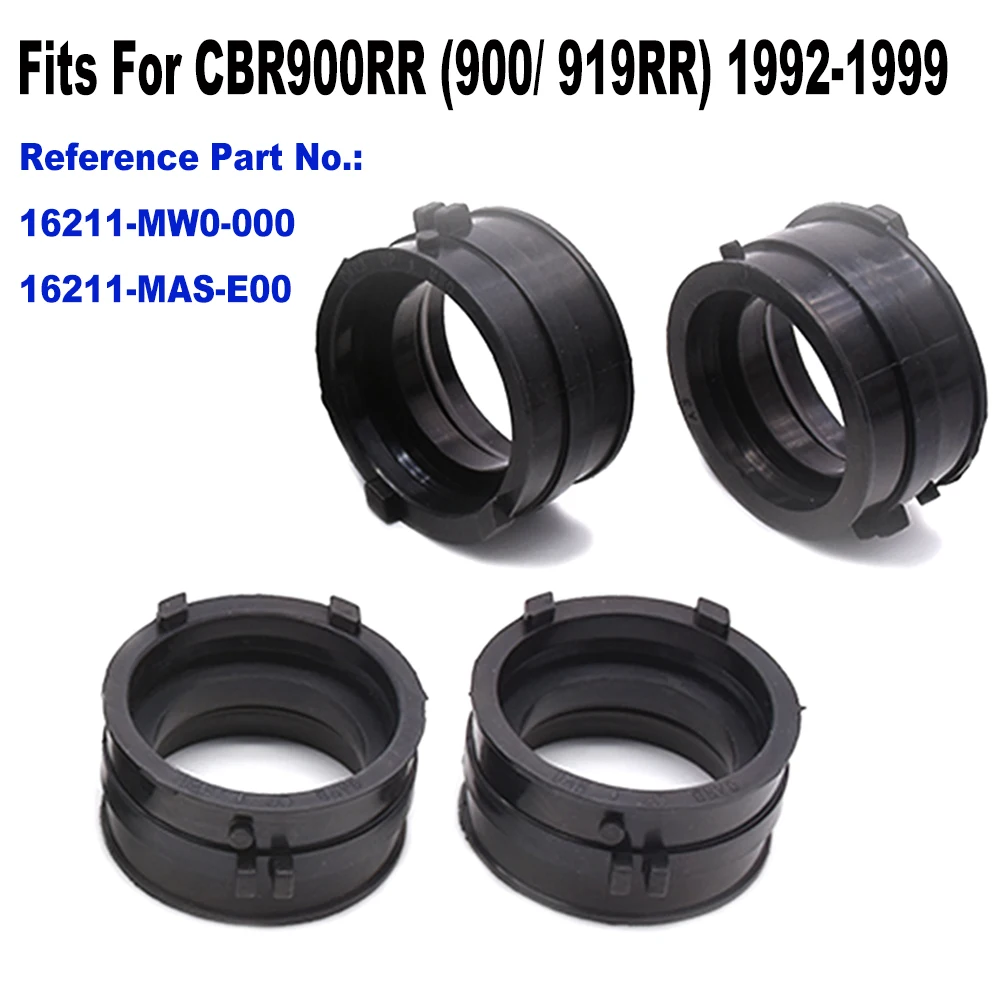 Соединительный впускной коллектор карбюратора, изоляторы багажника для Honda CBR900RR CBR919RR Fireblade 1992-1999 93 94 95 96 97 98 16211-MW0-000