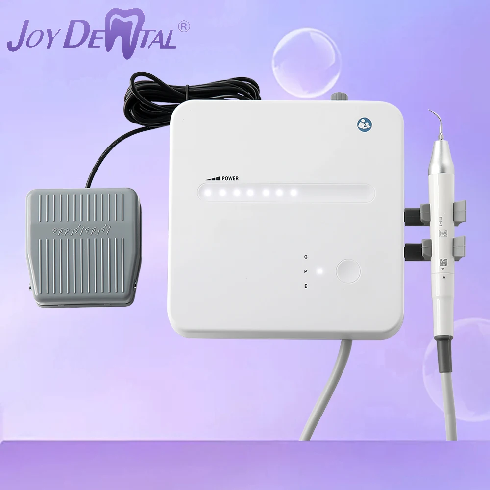 

JOY DENTAL Ultrasonic Dental Scaler Oral Cleaning Dental Calculus Smoke Stains Scaler Teeth Perio Scaling With LED Handpiece Tip