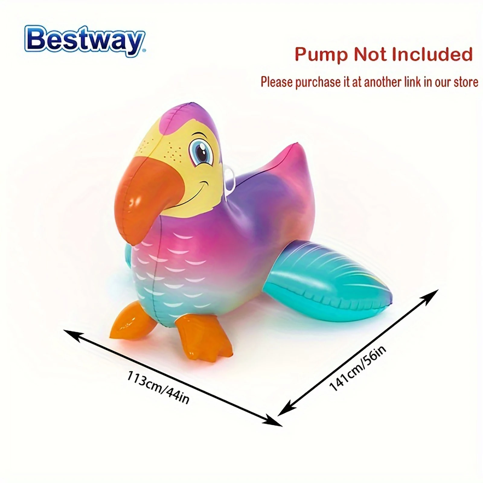 Bestway 41504 Надувная плавающая лодка для плавательного бассейна надувное плавучее