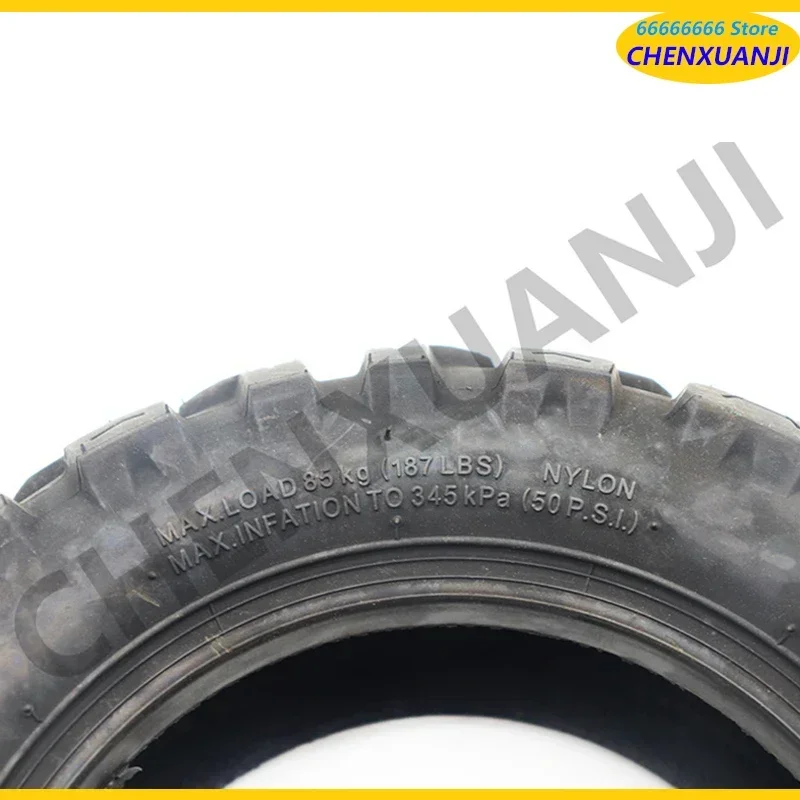 TUOVT 10-дюймовая бескамерная шина 90/70-6 внедорожная нескользящая