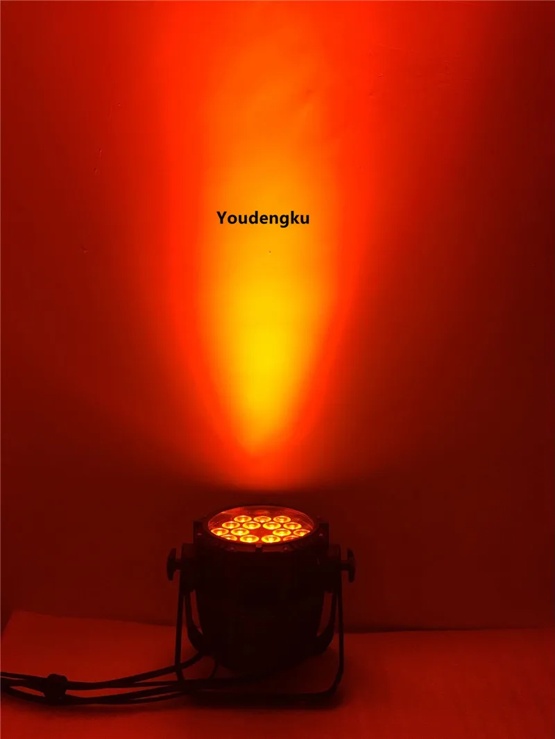 2 шт. водонепроницаемый dj dmx ip65 уличный светодиод номиналом 18x10 Вт rgbw 4 в 1