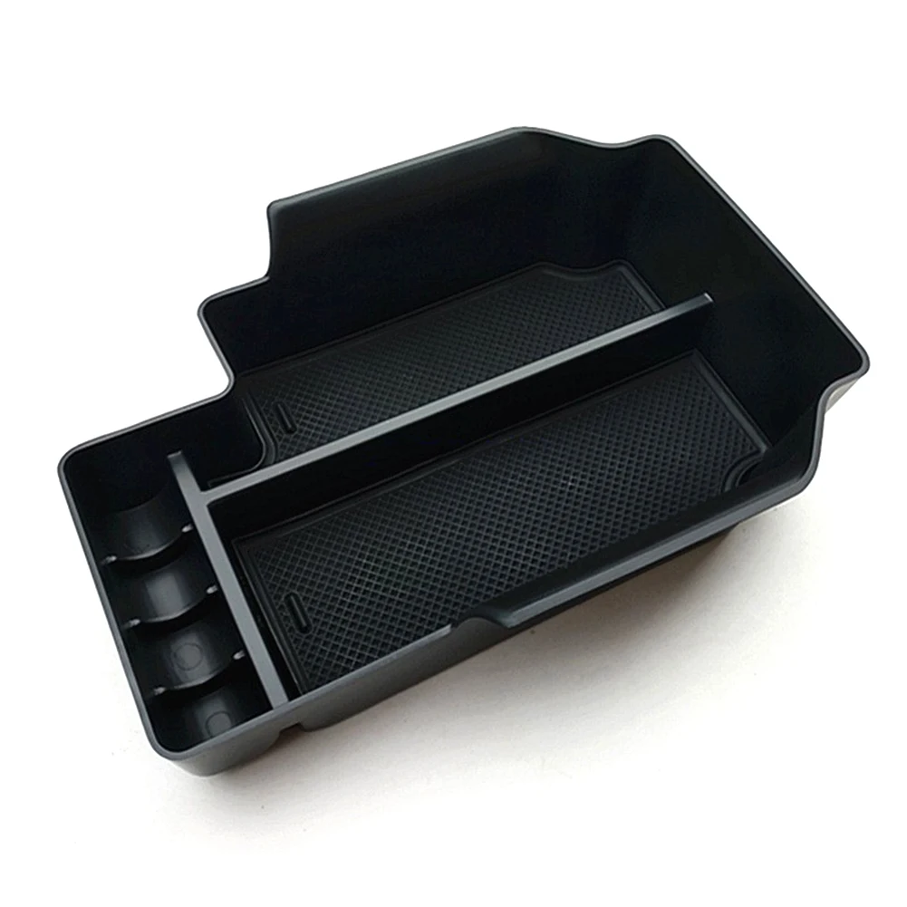 

1pc Car Center Console Organizer Tray Phone Holder For Chevy For GMC Armrest Storage Box Accessories Stowing Tidying