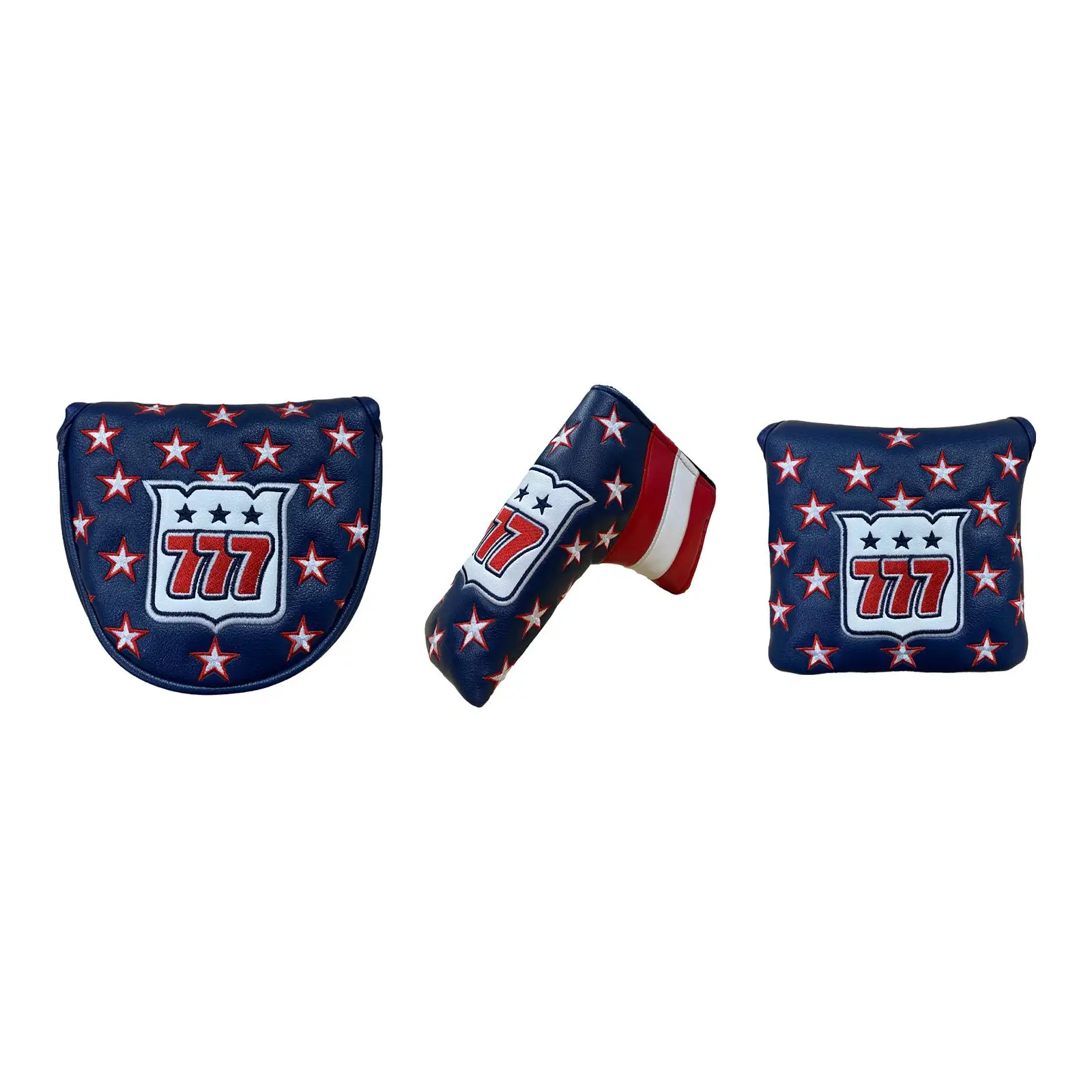 

Golf Putter Head Cover Durable Outdoor Sports PU Leather Golf Club Headcover