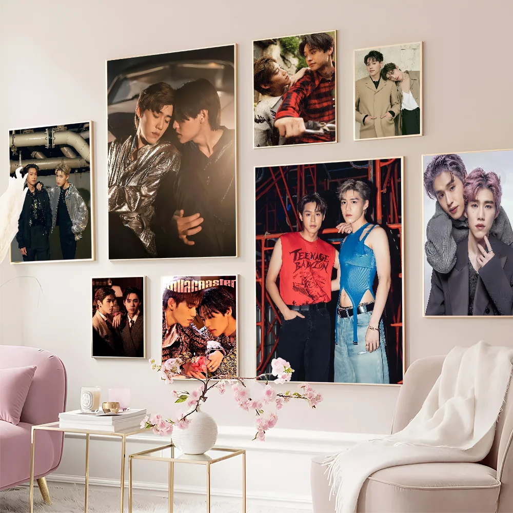 Винтажные Ретро-наклейки Bkpp Постер Тайского Актера Певицы Без Рамы Hd