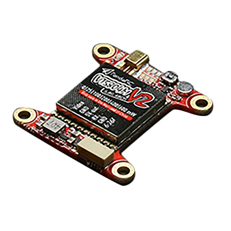 

Переключаемый передатчик и приемник Pandarc VT5804M V2 0-600 мВт 48CH FPV/VTX RC для радиоуправляемого FPV гоночного дрона квадрокоптера RC аксессуары