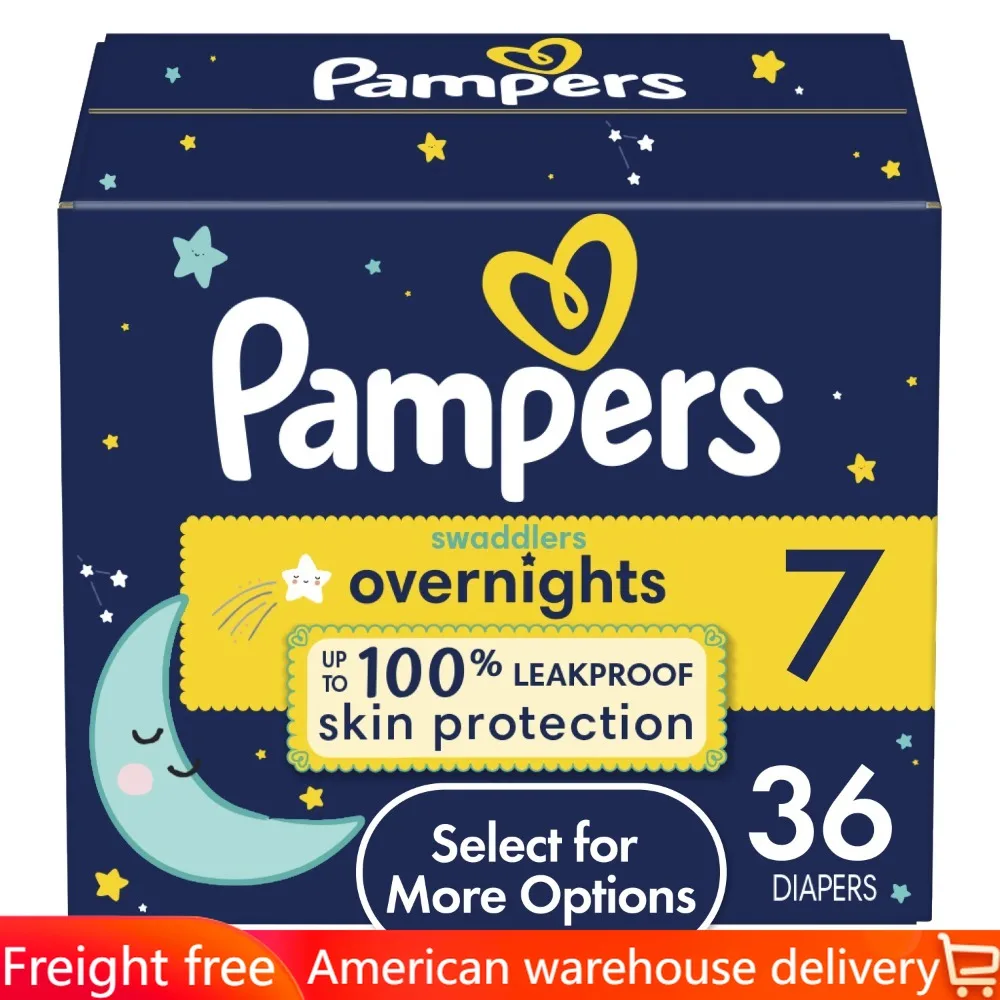 

Overnight Diapers Size 7 Activities for Baby Items 36 Count (Select for More Options) Freight Free Diaper Diapering Toilet Kids