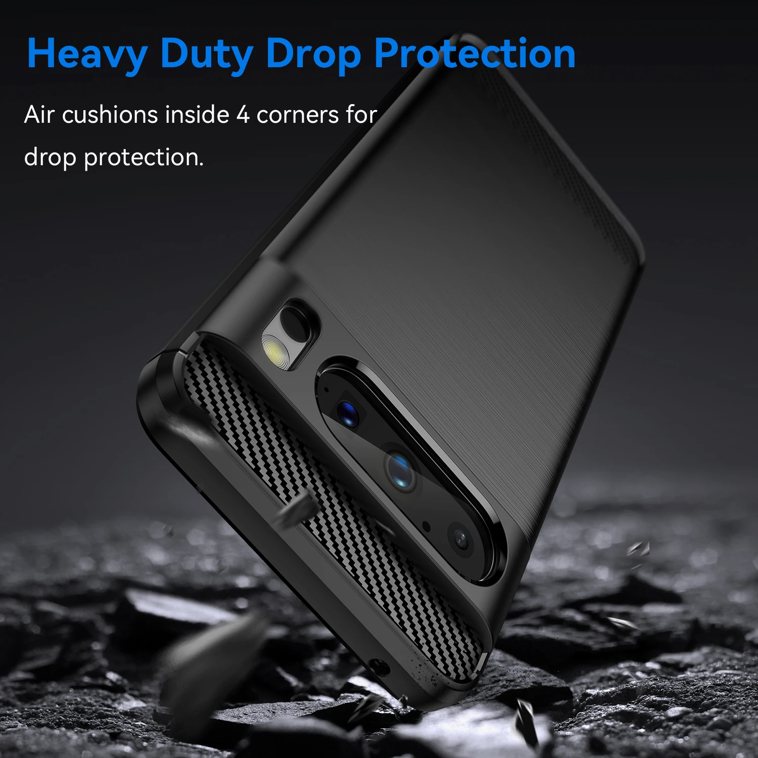 For Google Pixel 8 Pro Case for Google Pixel 8 Pro Cover Shell Shockproof Soft silicon Phone Funda Bumper for Google Pixel 8 Pro