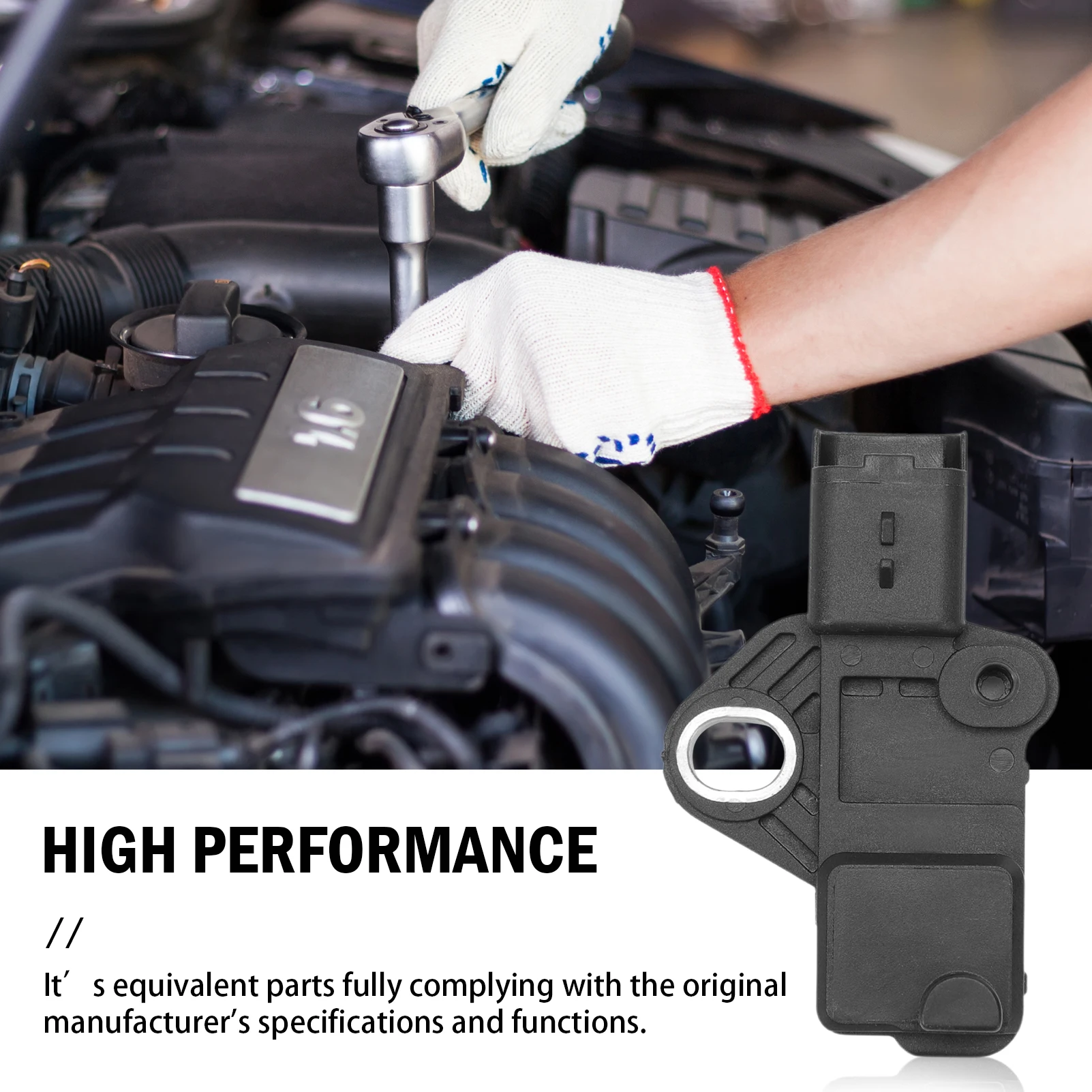 Датчик генератора импульсов коленчатого вала 31200 для Citr-o-e-n Ford Peuge-o-t V0-lv-0 3M5Q9E731AA 96