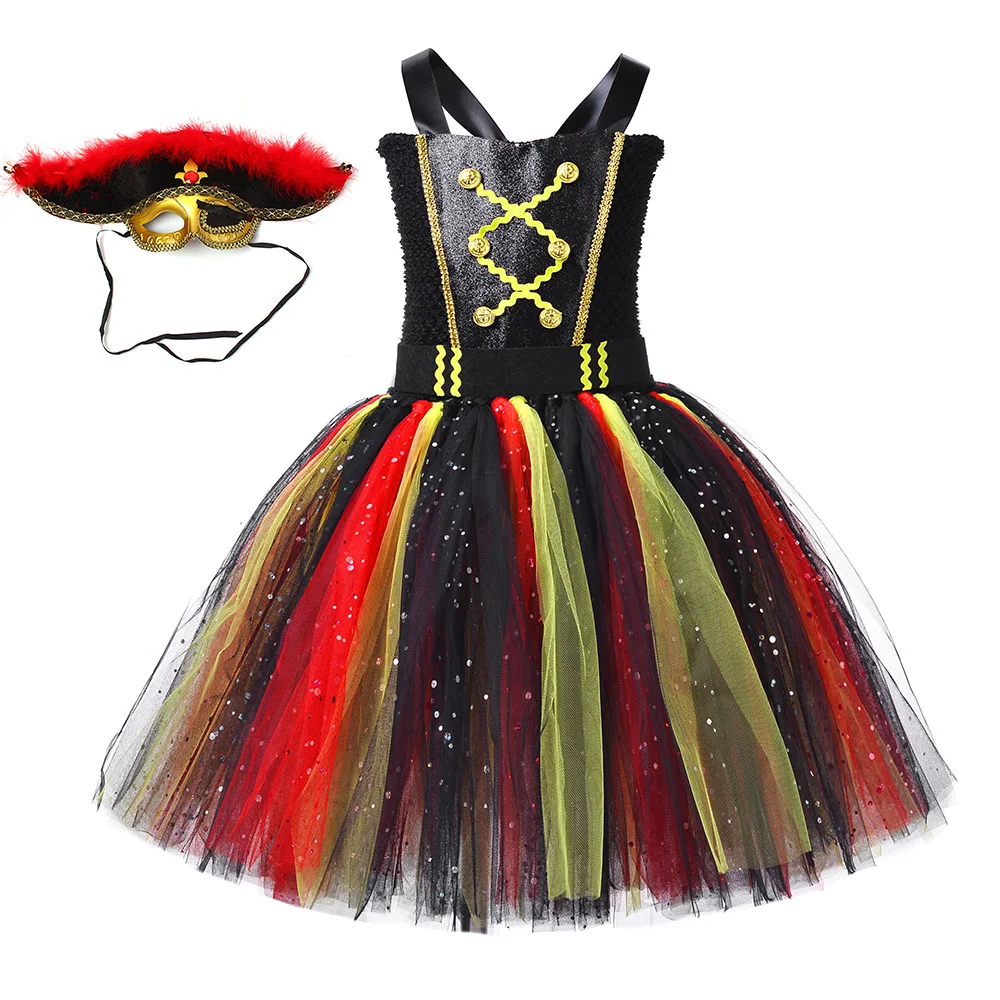 

Cross-Border New Arrival Children's Cos Clothing Pirates Of The Caribbean Girls Pirate Princess Party Performance Wear Wholesale