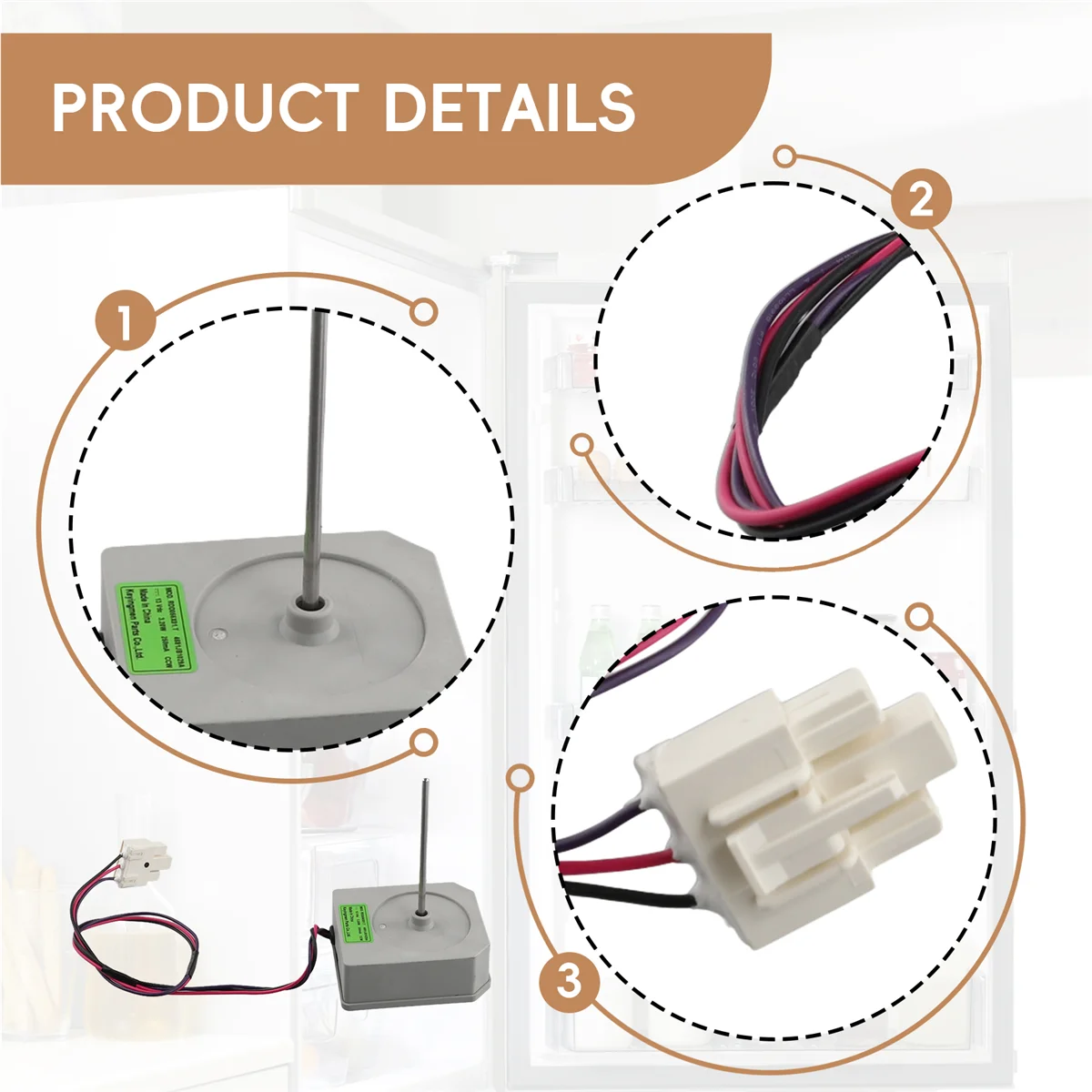Для двойной двери Lg Φ 4681jb1029a 4681jb1029b Dc13v 3 20 w