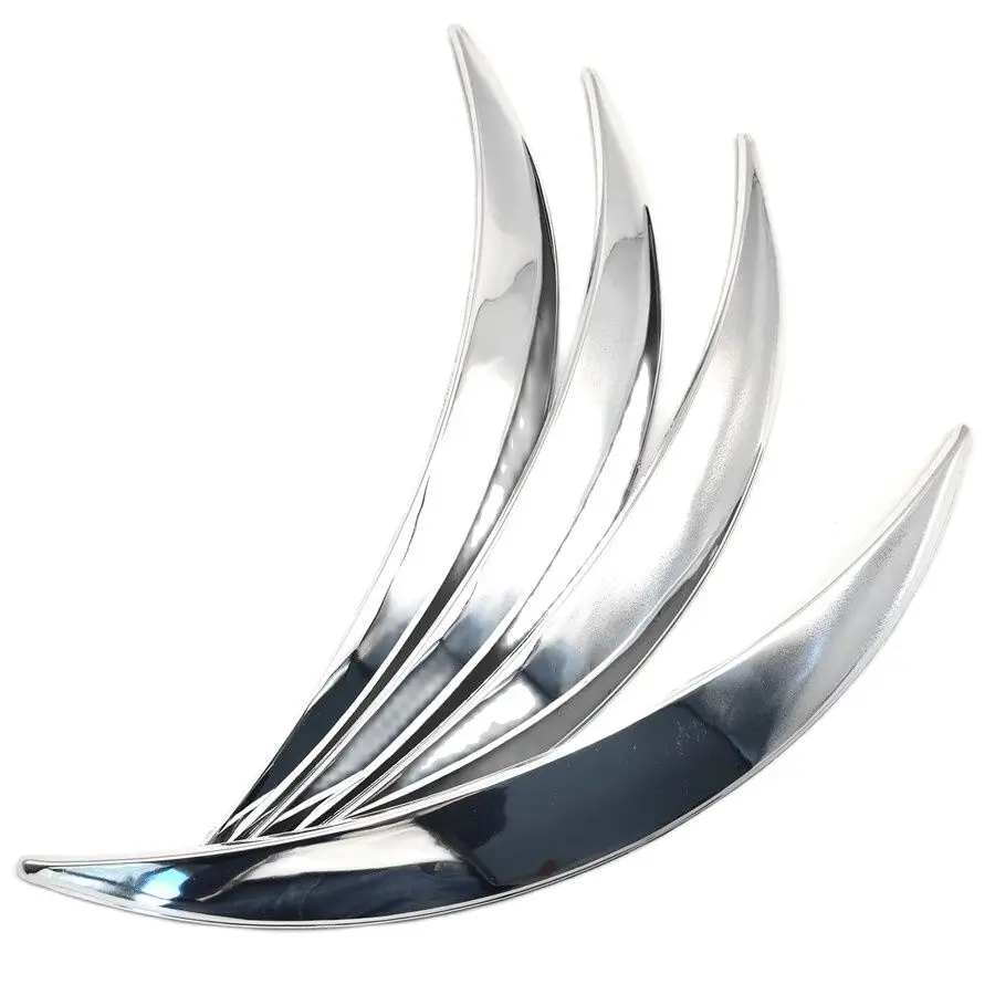 4 шт. хромированная накладка на автомобильное колесо защита от царапин