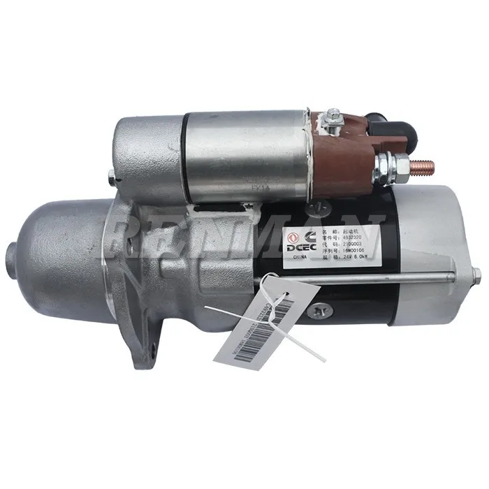 

6CT8.3 Engine Starting Starter Motor 3906751 3910643 3921402 3939302 3965283 5267908 5363432