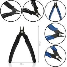 1PC Multi Functional Tools Wire Snips Electrical Wire Cable Cutters Cutting Side Snips Flush Metal Snippers Nipper Hand Tools