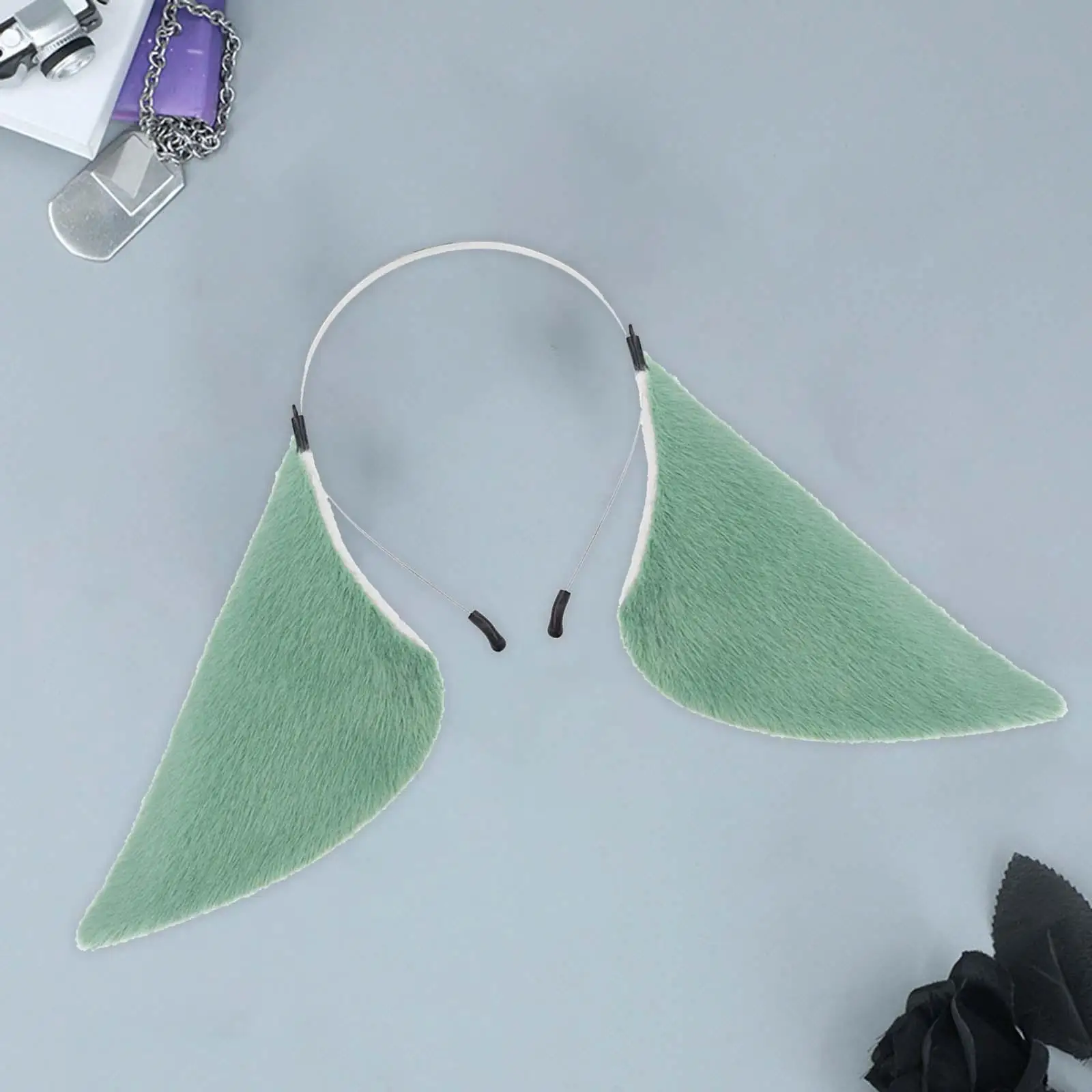 Повязка на голову с ушками животных украшение для волос женское забавное