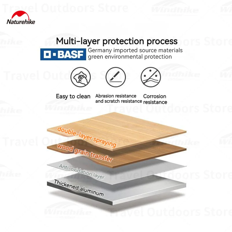 Naturehike уличный складной стол походный скалолазание рыбалка для пикника товары