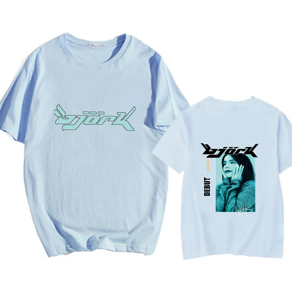 

Bjorkk Songwriter T Shirts MEN Harajuku Korean Style T-shirts 100% Cotton High Quality Tshirts Comfortable Spring and Summer Tee