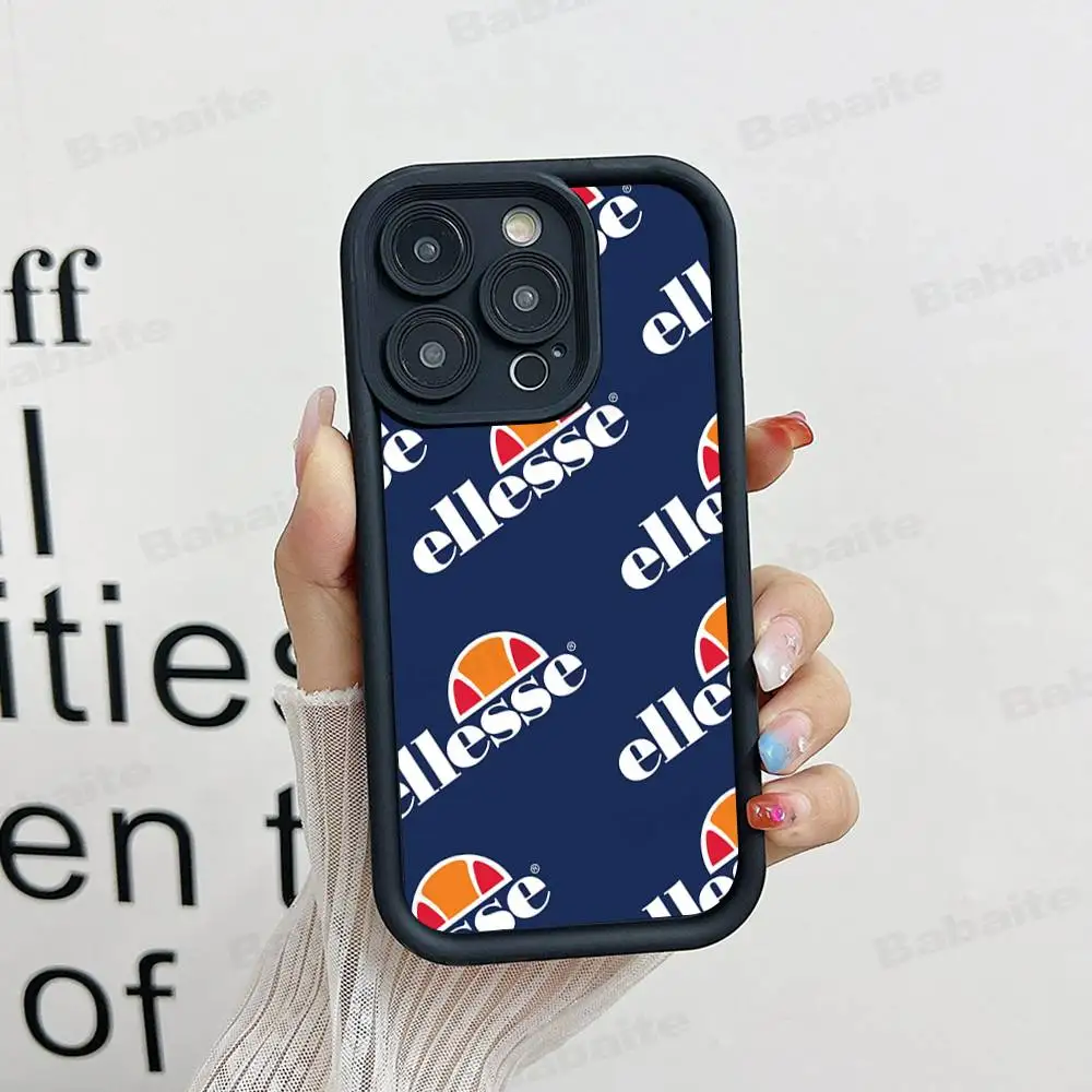 Фото Модный чехол для телефона E-ellesseS для iPhone 17 16 15 14 13 12 11 Pro Max Mini Plus, мягкая задняя крышка из ТПУ №5