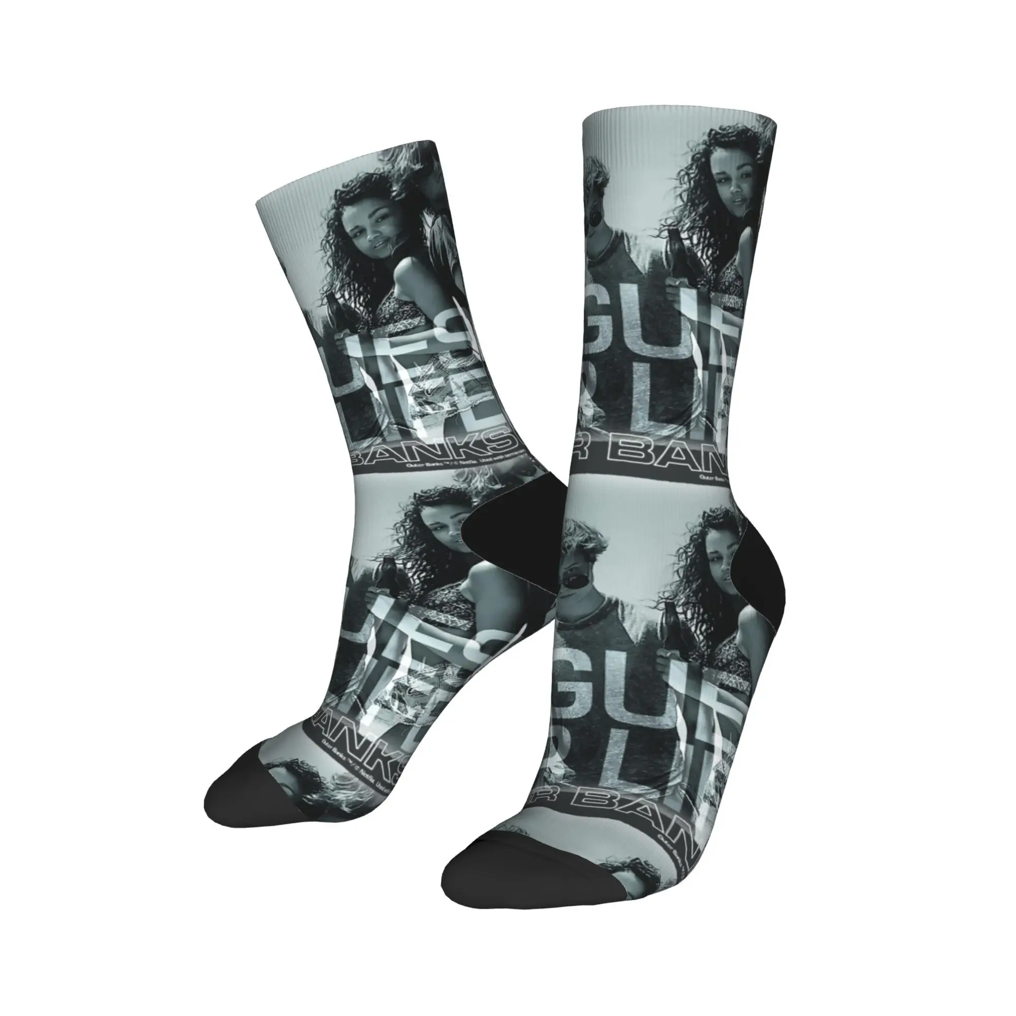 Носки Outerbanks Pogues For Life Group мужские и женские носки новинка весна лето осень зима