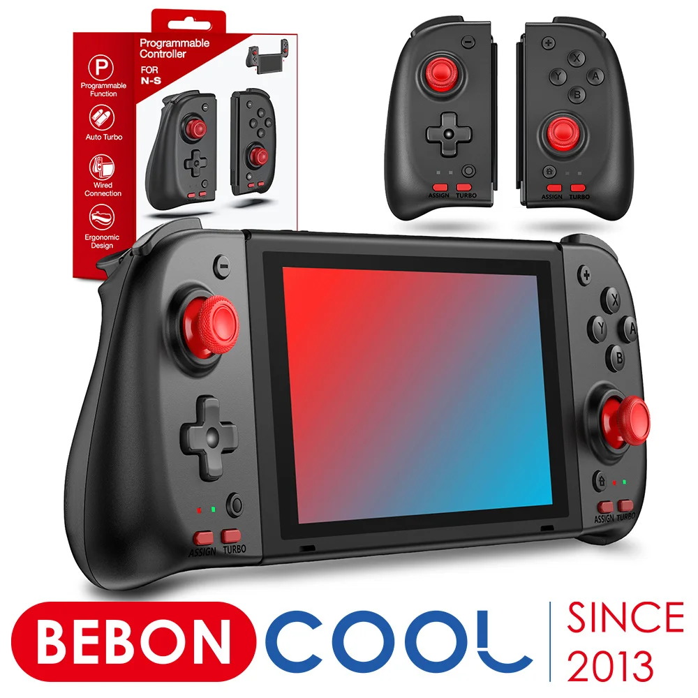 Геймпад Beboncool для Nintendo Switch ручной джойстик с 6-осевым гироскопом контроллер