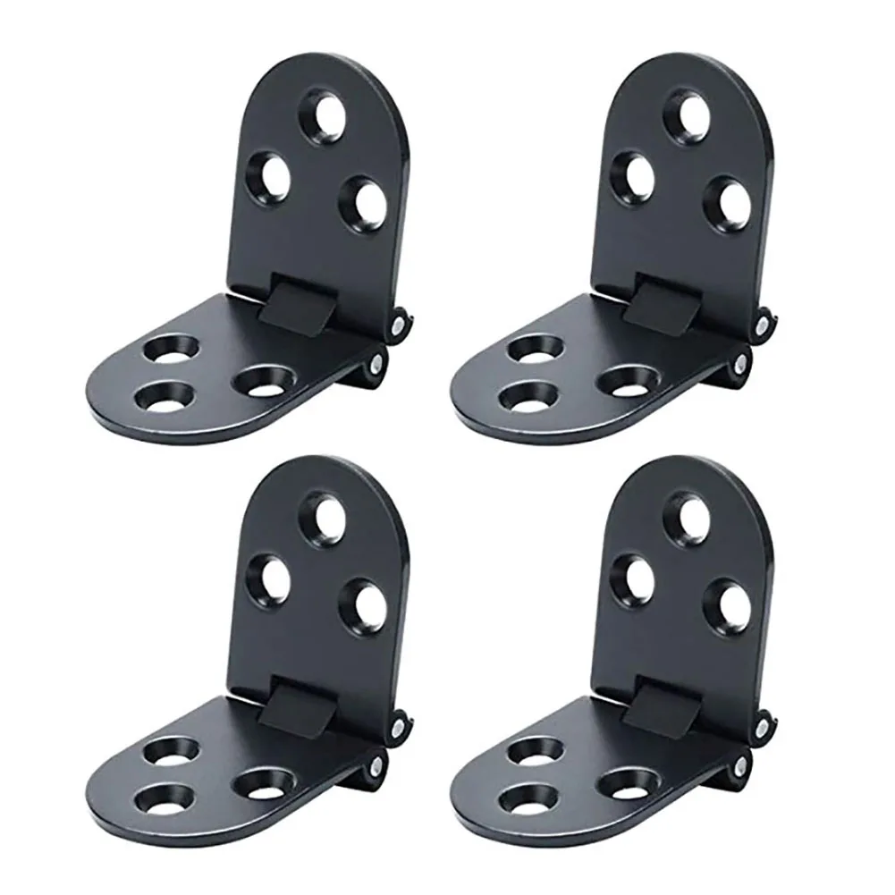 

4pcs/set Accessory Door Zinc Alloy Flap Hinge Furniture Cupboard Cabinet 80x30mm For Sewing Machine Folding Desktop Drawer