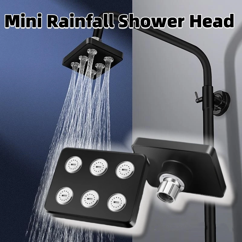 Насадка для душа высокого давления водосберегающая с поворотом на 360 градусов