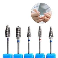 nail tungsten steel premium manicure nail drill bits grinding bits electric nail grinder milling cutter accessories nail art