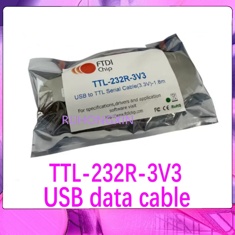 TTL-232R-3V3 FT232R + 3 В сигнал UART USB-кабель для передачи данных