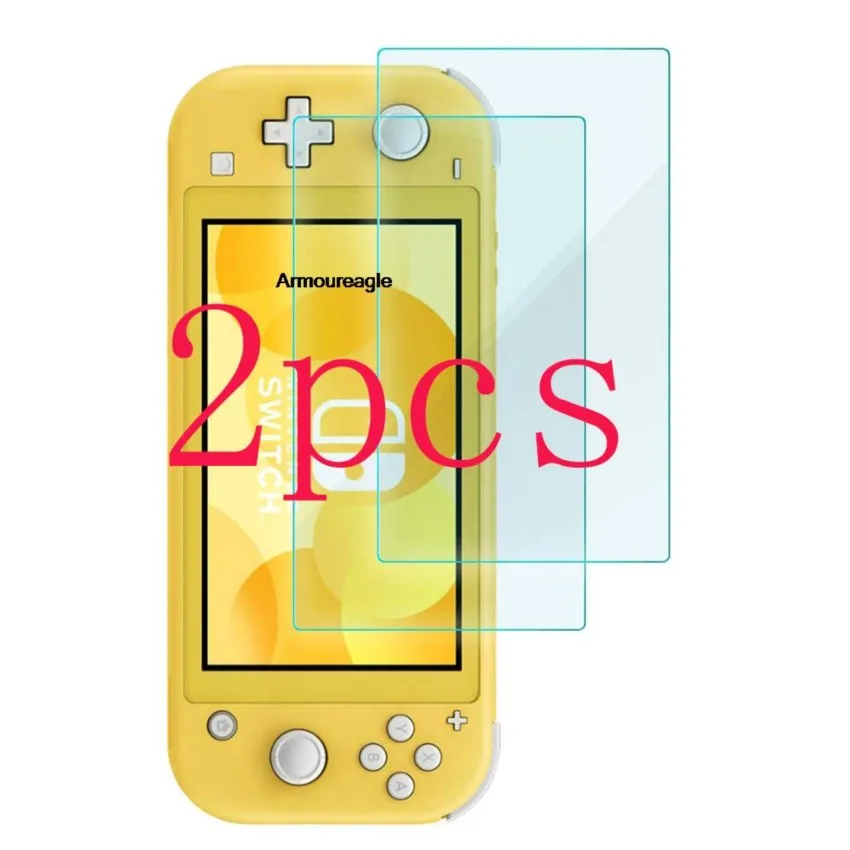 

2 шт. закаленное защитное стекло для nintendo switch lite hd, ультратонкая Взрывозащищенная защитная пленка для экрана ns