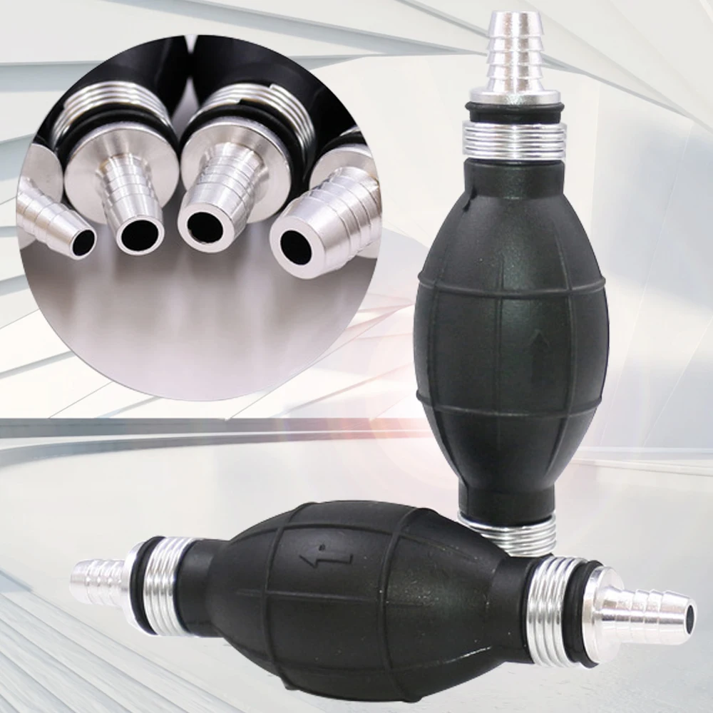 

1pc Car Fuel Tank Sucker Oil Transfer Petrol Diesel Liquid Manual Pump Rubber Manual Liquid oil Transfer Pump 6/8/10/12MM