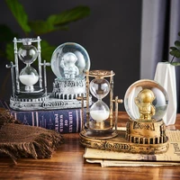 home decoration creative astronaut hourglass ornaments table clock desk decoration sand clock childrens hourglass timer