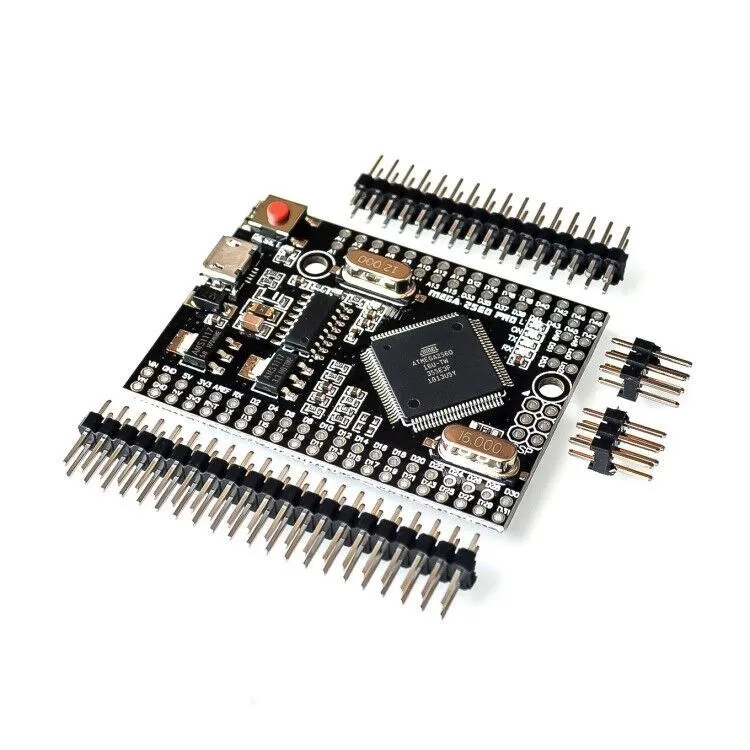 

Встроенный чип MEGA 2560 PRO CH340G/Φ с штыревыми разъемами, совместимый с Arduino Mega 2560